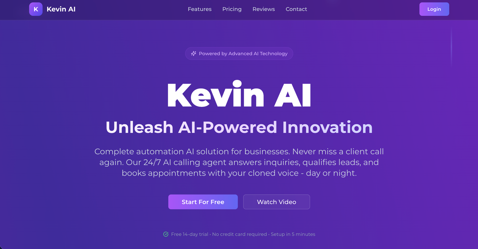 Kevin AI — Conversational Automation Platform